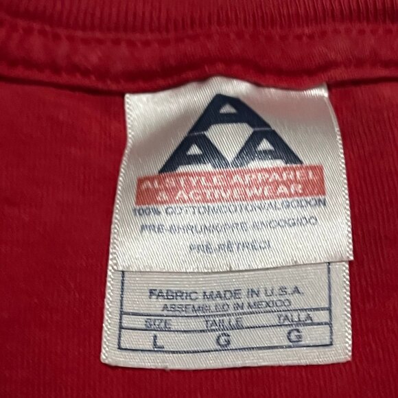 Vintage 2001 Incubus Band Shirt Size Large Alternative Rock Y2K Red - Picture 7 of 10